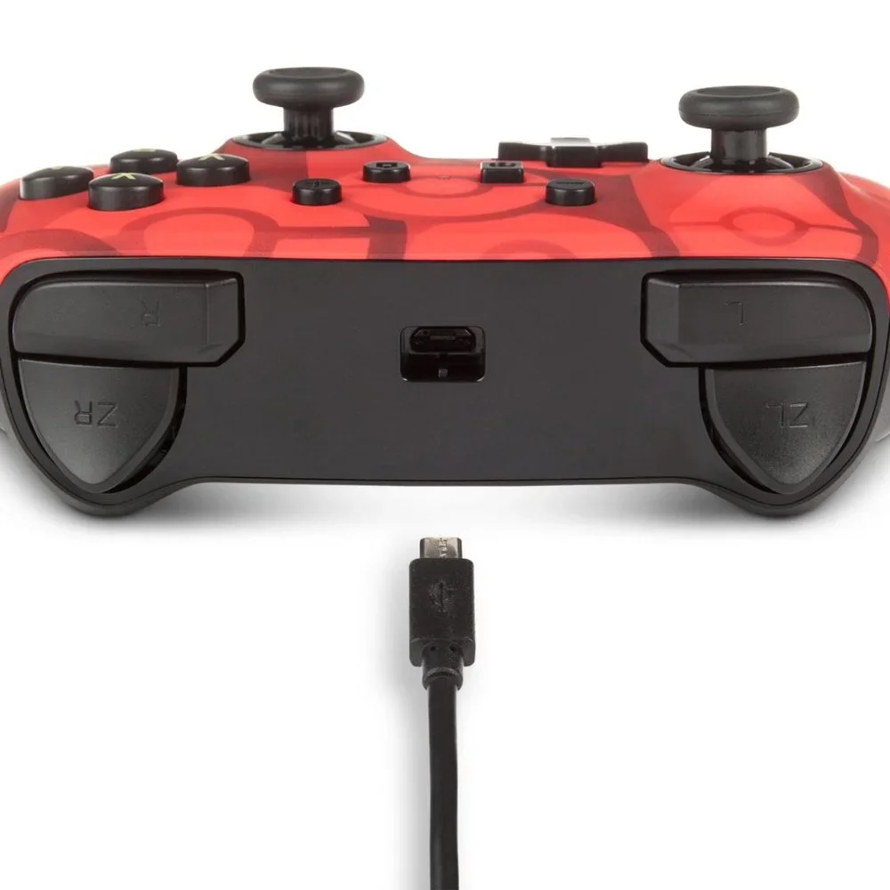 Nintendo Switch Controller Wired Pokemon Pikachu Red Enhanced 10ftUSB New Sealed